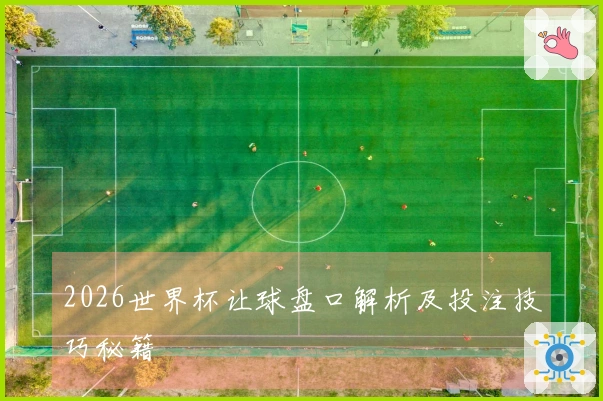 2026世界杯让球盘口解析及投注技巧秘籍
