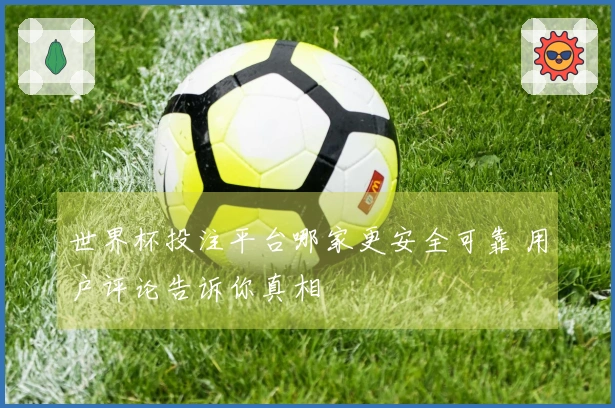 世界杯投注平台哪家更安全可靠 用户评论告诉你真相